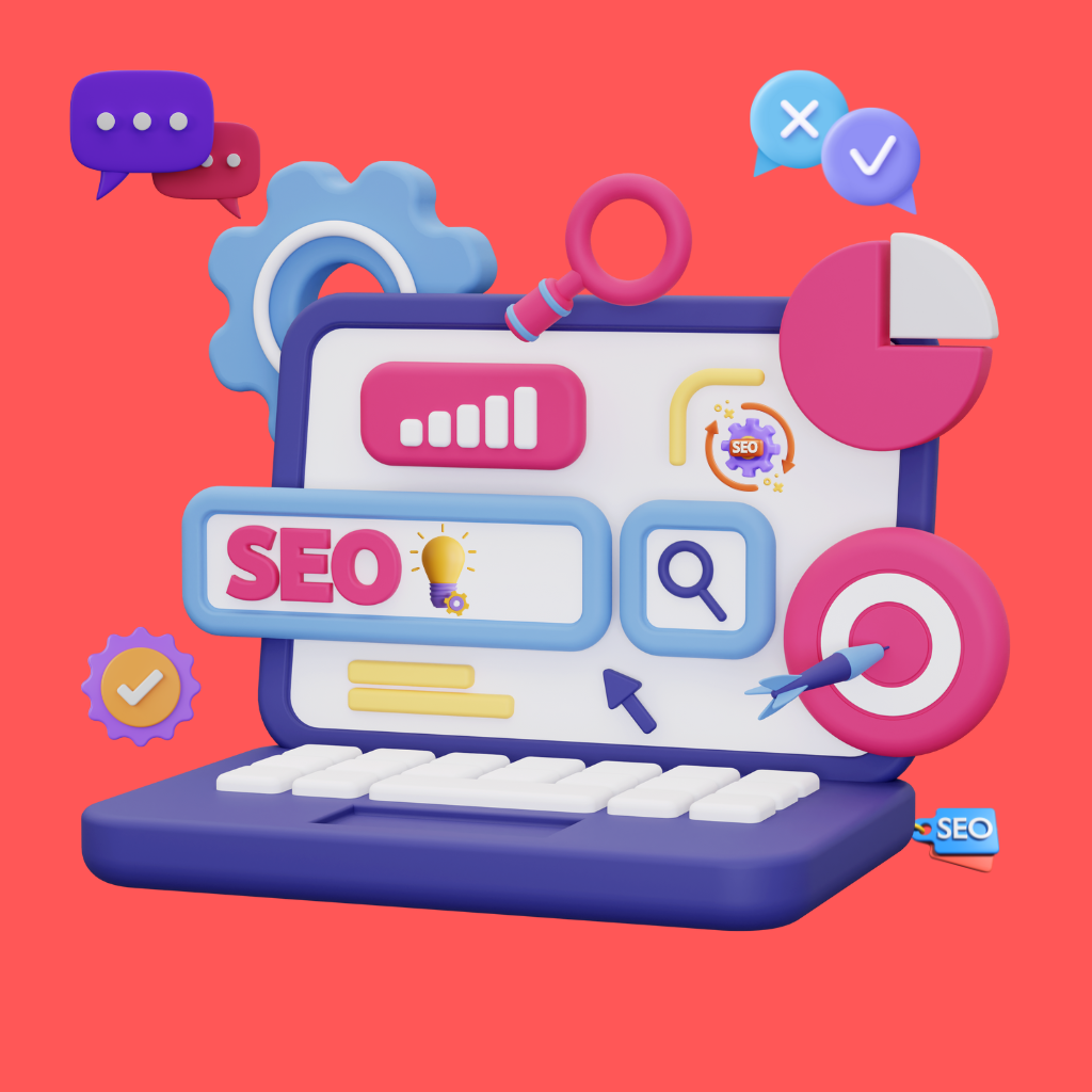 web sitelerin seo çalışmaları için oluşturulan görsel.